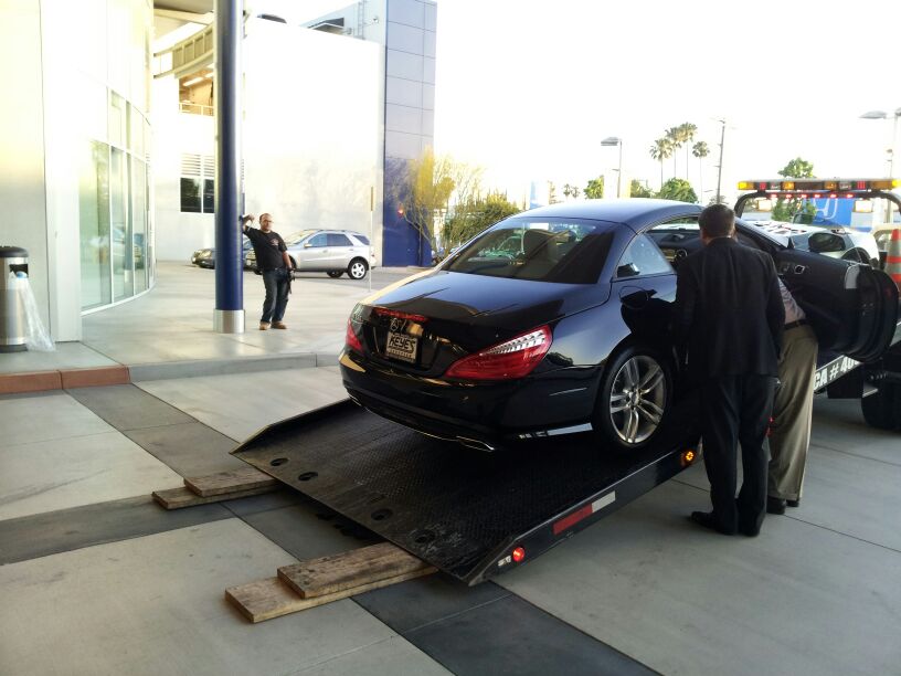 Towing Services - Flatbed Towing